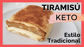 TIRAMISU KETO Español - Postre KETO - Postre cetogenico