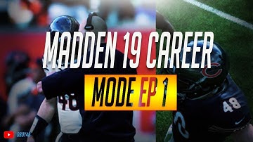 Madden 19 Career Mode Ep 1 - Making My NFL QB Debut!