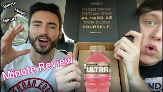 Powerade Ultra Strawberry Lemonade Minute Review