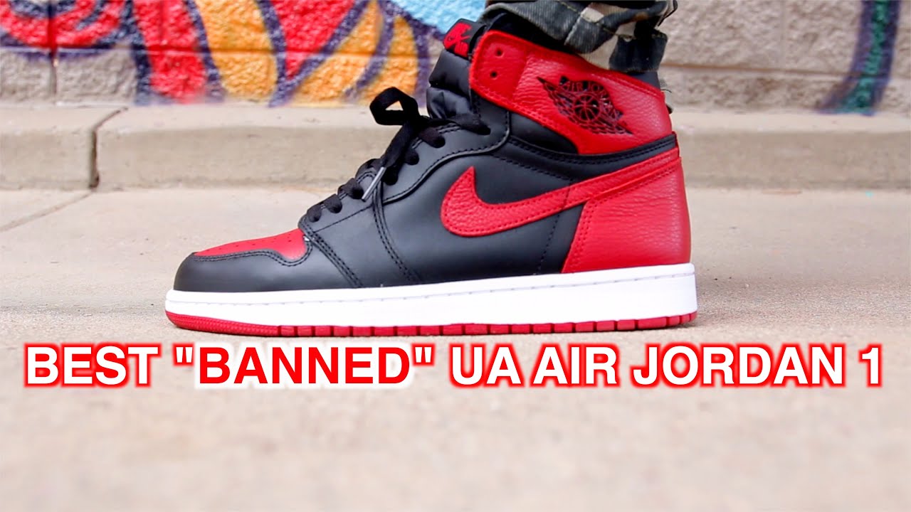 Best Banned UA Air Jordan 1 Retro 