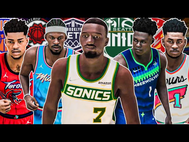 WILD 2025 NBA DRAFT!, NBA 2K22 Seattle Sonics MyNBA Franchise