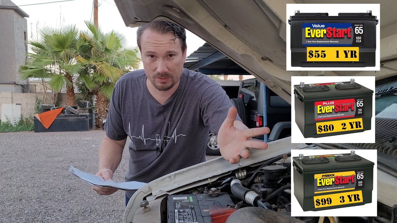 Car Battery Warranties Are A Scam : Buy The Cheapest Battery At Walmart