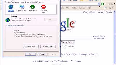 How To Reset Internet Explorer In Windows XP
