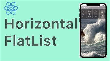 23-FlatList#7.An example of Horizontal FlatList like Weather App