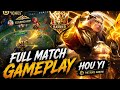 Honor of Kings Hou Yi Ranked Gameplay | Triple Kill Team Fight
