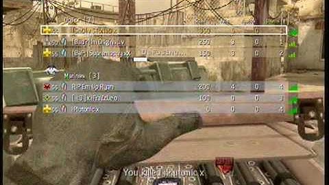 Gamebattles Minitage -- v SToNeD x -- CoD4 HC Eu