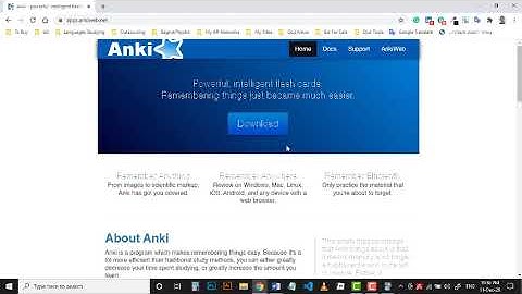 How to download, install and use Anki flashcards?