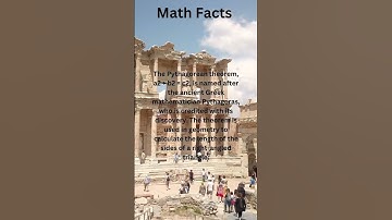 Math Facts: The Pythagorean Theorem #maths #algebra #matematicas #geometry
