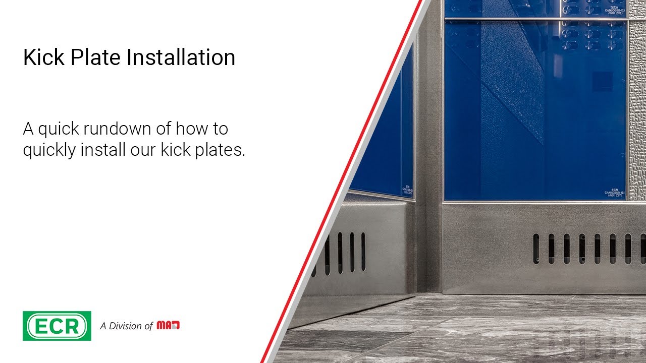 Kick Plate Installation YouTube