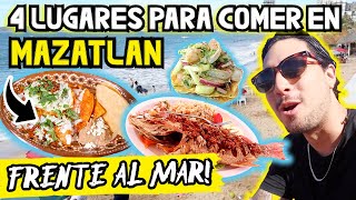 4 mustsees IN FRONT OF THE BEACH in MAZATLÁN!  @AntonioZazueta @ArturoDelMar