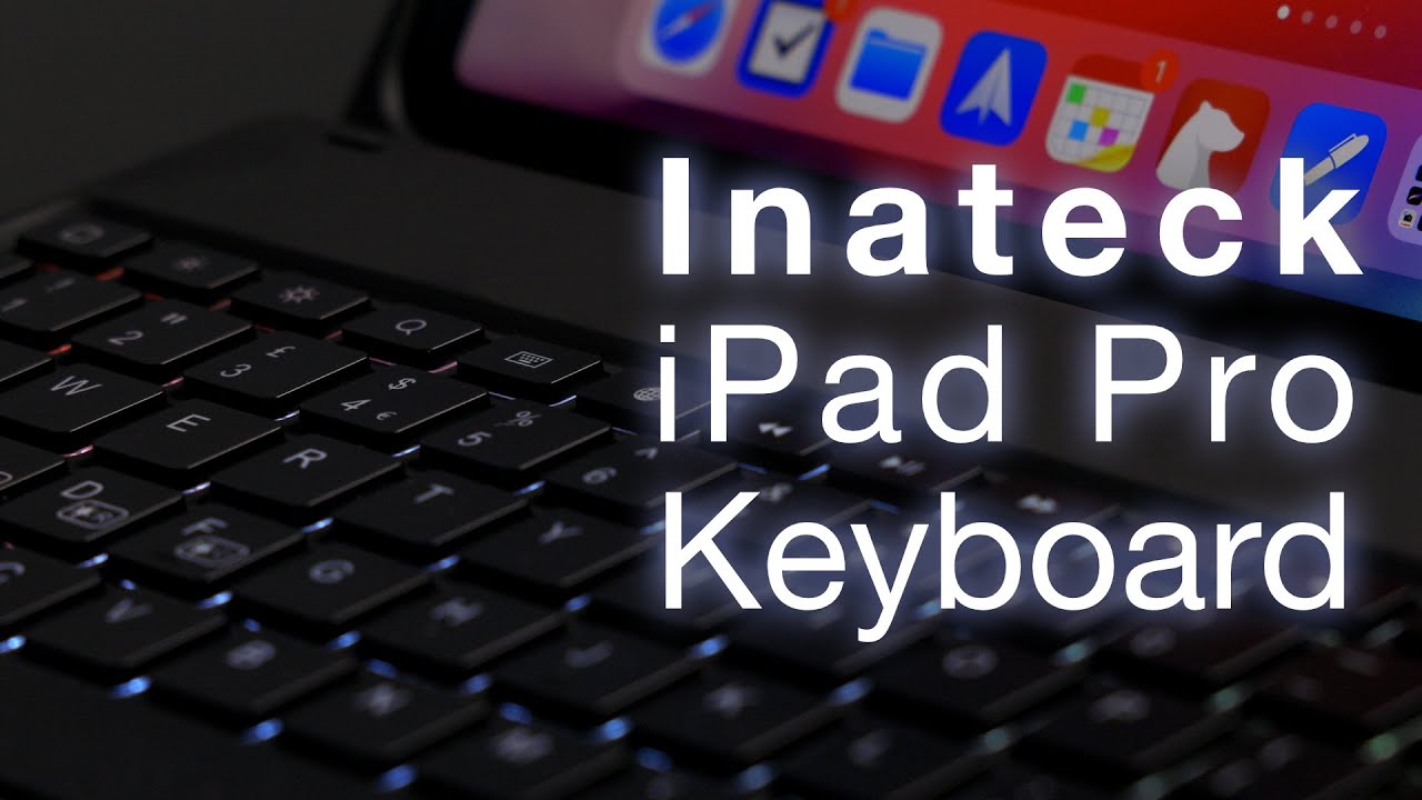 Inateck iPad Pro Keyboard Case | RGB Goodness