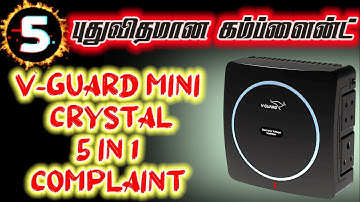 ⚡V-Guard Mini Crystal output not working how to fix Tamil 💥 #shortsfeed #video #stabilizer #shorts 😉