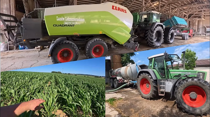 Farmvlog#67 Warum die Quaderballenpresse gekauft wurde! AKF Mais 🌽/ Gülle fahren bei Starkregen