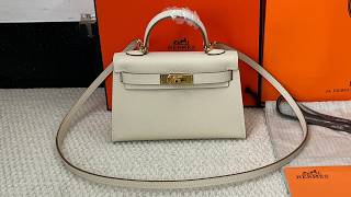 Hermès Mini Kelly Ii Bag Off White Review From Supkicks