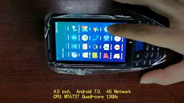 Highton 4.5inch MT6737 2G+16G Android barcode scanner handhelds PDA Android handhelds terminal