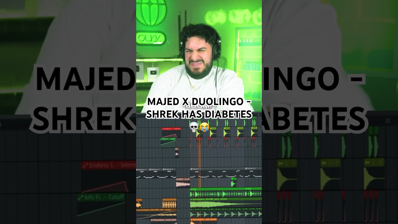 Majed makes a song using Duolingo 😭
