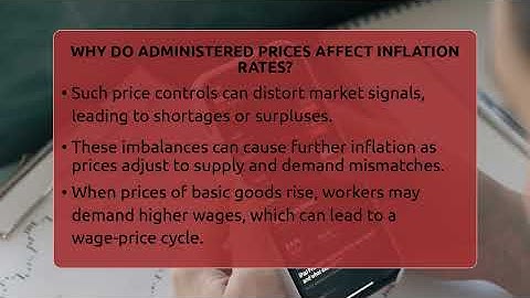 Why Do Administered Prices Affect Inflation Rates? - Inflation Insight Channel