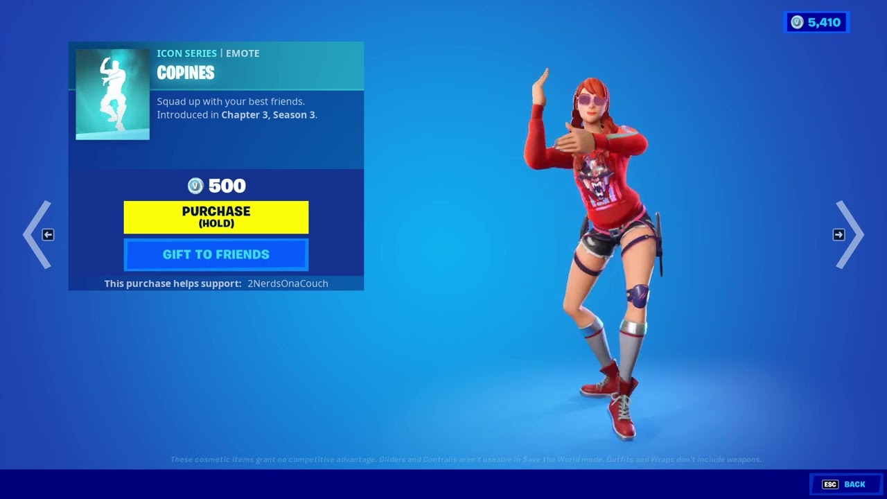 Copines Fortnite Emote YouTube