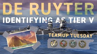 World of Warships — Teamup Tuesday [Episode 23] De Ruyter: Identifying as Tier V