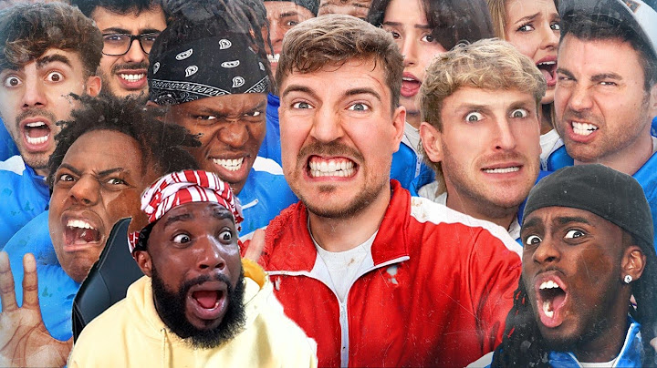 Mr.Beast GREAT VIDEO! 50 YouTubers Fight For $1,000,000 Reaction!