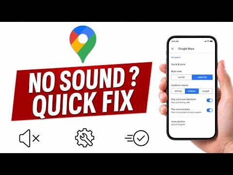 Google Maps Has No Sound? FIX This 