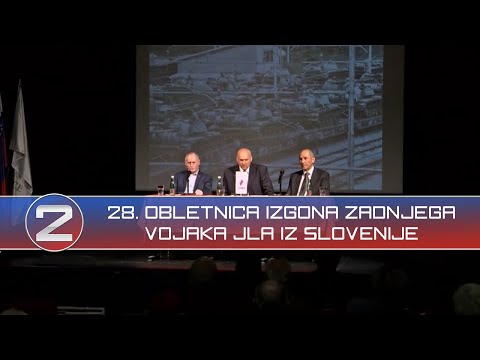 25. 10. 2019: 28. obletnica izgona zadnjega vojaka JLA iz Slovenije