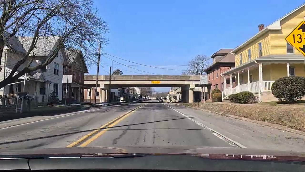 Driving from Milton to Lewisburg, PA via US 15 (02/28/2026)