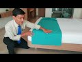 Decorating Tips- How to Decorate Long Bed Runner/Throw-Bed Runner tutorial How to make hotel