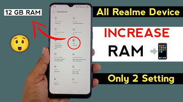 How To Increase Ram Realme Mobile | How to increase RAM in realme mobile
