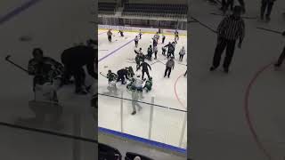 МАССОВАЯ ДРАКА В ДЕТСКОМ ХОККЕЕ #hockey4kids #детскийхоккей