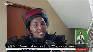 Memorial service for R521 crash victims