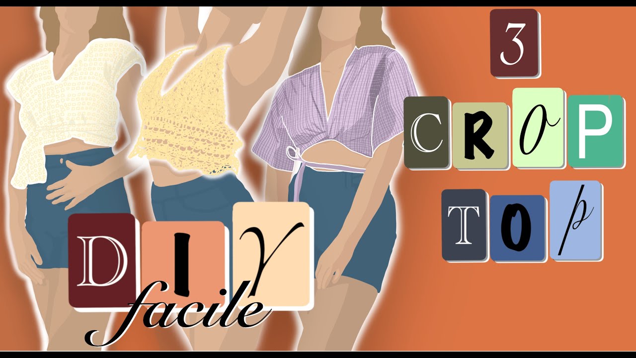 DIY Crops top pour cette été : Je dis oui ! - 3 Upcyclings ||| LefrèredeVanille