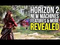 New Horizon Forbidden West Gameplay Reveals NEW MACHINES, Outfits & Way More (Horizon Zero Dawn 2)