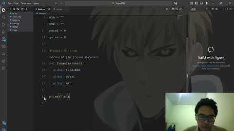 Tugas algoritma (Live coding) membuat sistem kasir sederhana