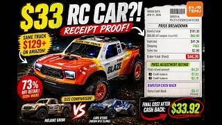 $33 RC Car?! Receipt Proof + First Run (This Makes No Sense)