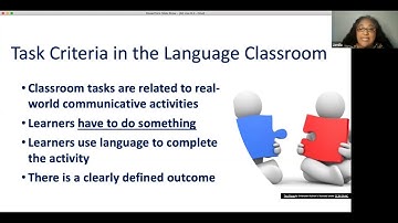 AE Live 6.3: Task-Based Language Teaching for Designing Grammar Focused Communicative Activities