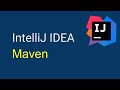 Intellij idea beginner tutorial  how to create maven project