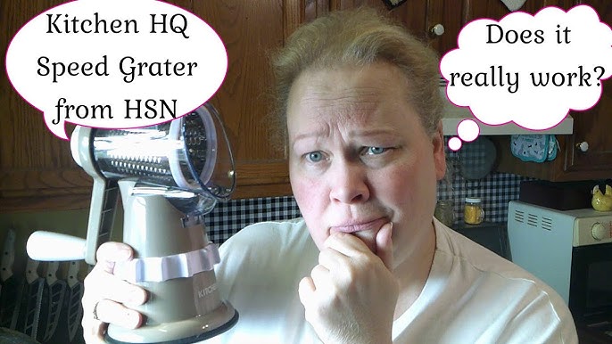 Kitchen HQ Speed Grater and Slicer with Suction Ba - Blogs & Forums