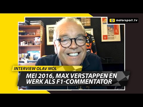 Olav Mol: Van werk als F1-commentator tot ontwikkeling Max Verstappen