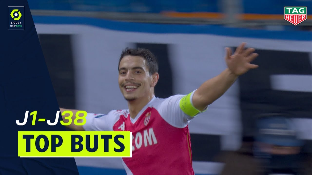 Top 5 buts de la tte  saison 2020 21  Ligue 1 Uber Eats