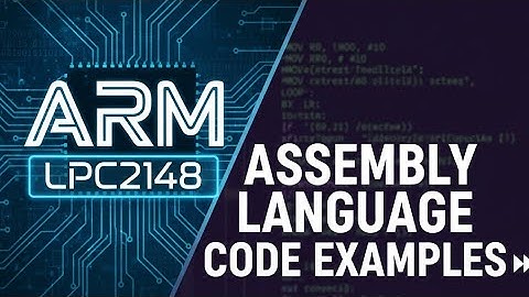 Bubble Sort in ARM Assembly | Ascending & Descending (Signed/Unsigned) | LPC2148 Keil
