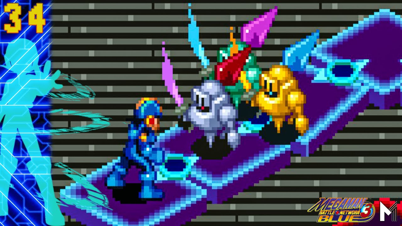 POST GAME BLITZ MMBN3 100 7 STARS Mega Man Battle Network Legacy