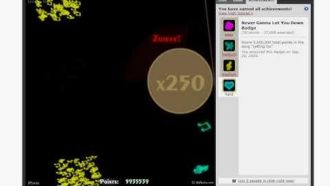 Kongregate Hack - Music Catch 2 - "x500+ Multiplier!"