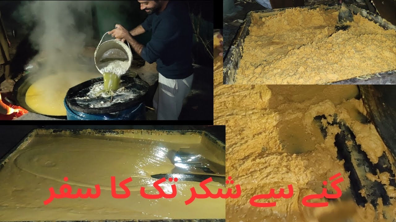 گنے سے شکر کیسے بنتی ہے؟ دیسی طریقہ کار | Sugar Making Without Factory