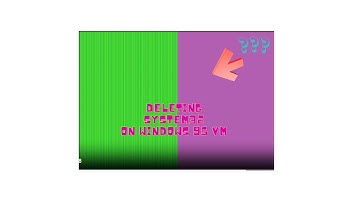 What happens if you DELETE SYSTEM32 on Windows 95 VM?