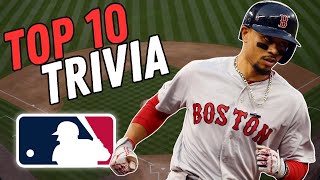 Top 10 Major League Baseball Trivia Questions: Answer 10 MLB Trivia Questions screenshot 1