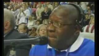 Video thumbnail of "Detroit Pistons PA Announcer - John Mason"