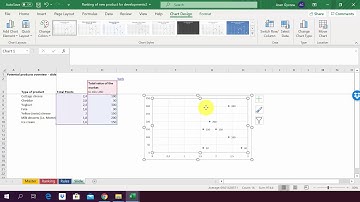 How to create a scatter plot and customize data labels in Excel