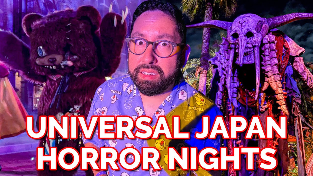 Halloween Horror Nights 2022 at Universal Studios Japan | Resident Evil House & Scare Zones!