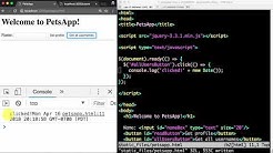 Frontend setup and basic Ajax (Node.js+Express Part 4) - Durasi: 11.56. 